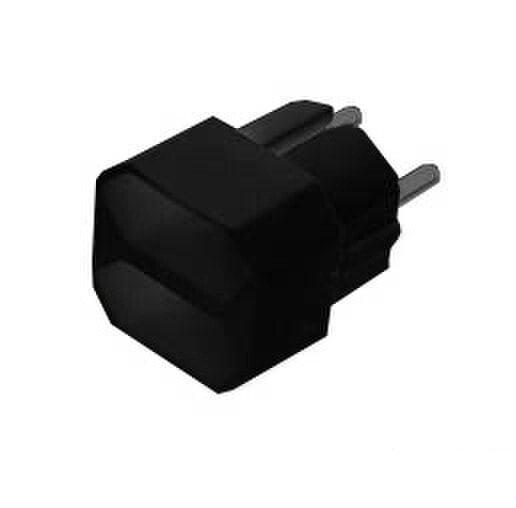 E&P EA 22 - 2 AC outlet(s) - C7 coupler - Unmanaged - Plastic - Black - Metal,Plastic