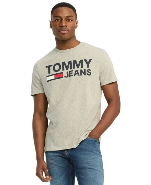 Tommy Hilfiger Men's Lock Up Logo Graphic T-Shirt