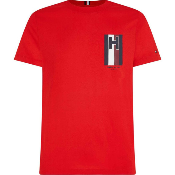 TOMMY HILFIGER H Emblem short sleeve T-shirt