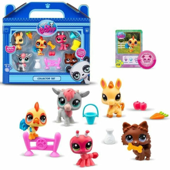 Фигурки с подвижными руками и ногами Bandai Littlest Pet Shop Пластик