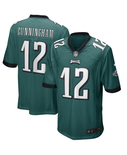 Men's Randall Cunningham Midnight Green Philadelphia Eagles Game Retired Player Jersey