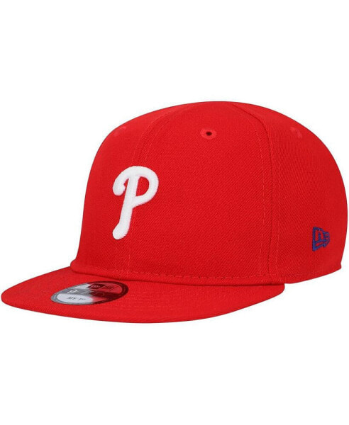 Infant Boys and Girls Red Philadelphia Phillies My First 9FIFTY Adjustable Hat