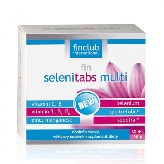 Мультивитамин Селенитабс 60 таблеток Finclub