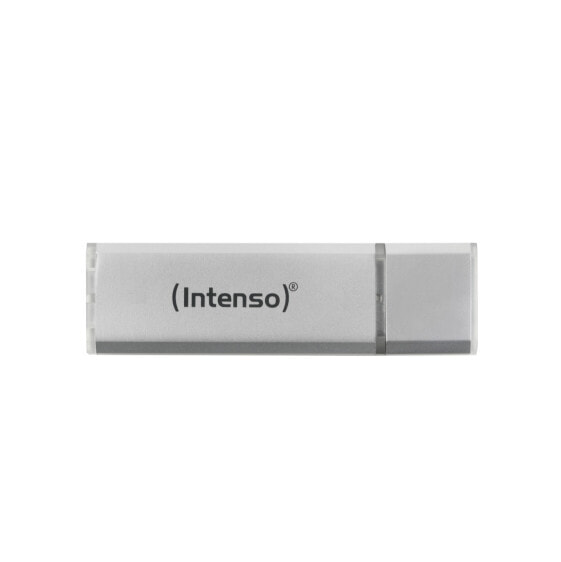 Intenso Alu Line - 64 GB - USB Type-A - 2.0 - 28 MB/s - Cap - Silver