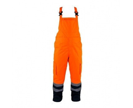 Зимние оранжевые сигнальные рабочие брюки Lahti Pro L (L4110203)