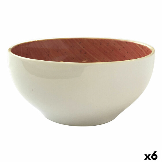 Тарелки для сервировки стола Ariane Terra Ceramic Красные (Ø 15 cm) (6 штук)