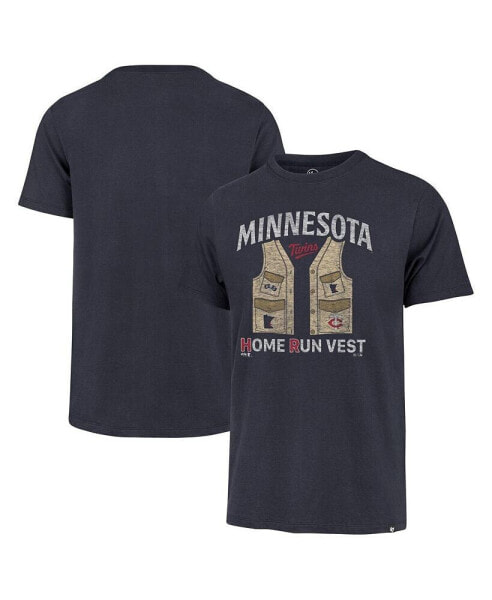 Men's Navy Distressed Minnesota Twins Regional Franklin T-shirt