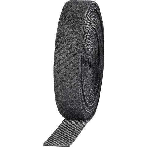 Toolcraft KL16X3000C - Velcro - Schwarz - 16 mm - 3 m - 3 m - 2 Stück(e)