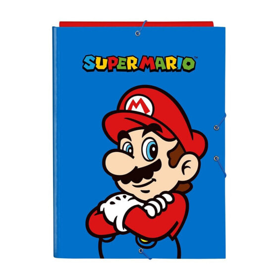 Папка-портфель safta Super Mario с эластичными резинками