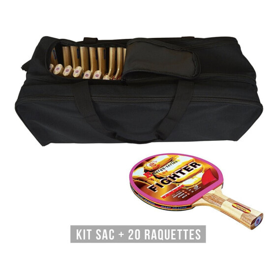 SPORTI FRANCE Racket Kit (Bag + 20 Rackets) Fighter