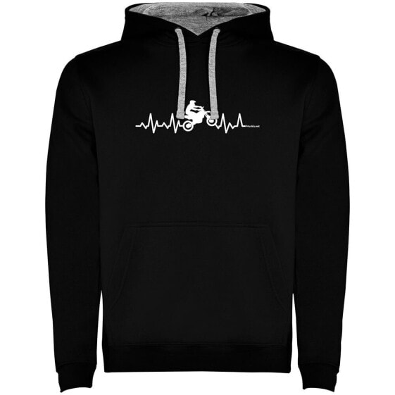 KRUSKIS Off Road Heartbeat Two-Colour hoodie