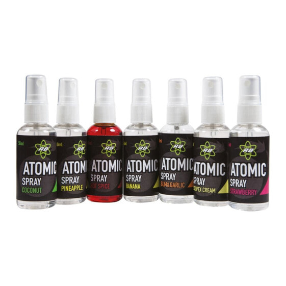 REACTOR BAITS Athomic Spray 50ml Glm&Garlic Liquid Bait Additive