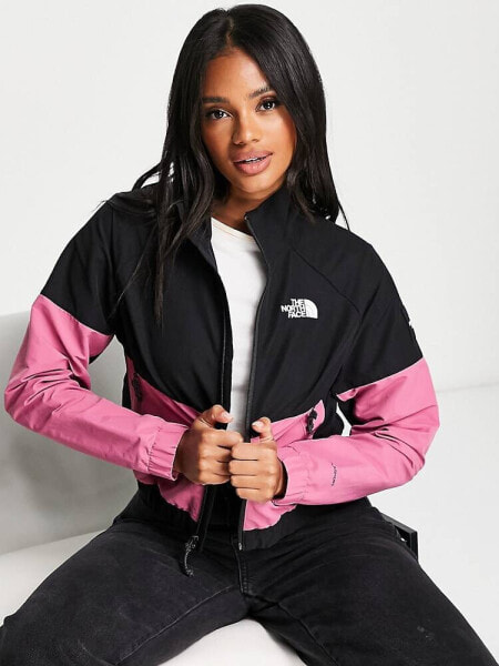 The North Face Phlego track jacket in pink