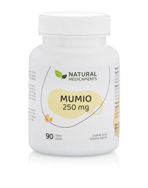 Витамины для мышц и суставов Natural Medicaments Мумио 250 мг 90 таблеток
