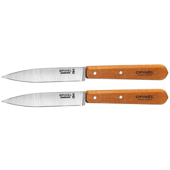 OPINEL Set Of 2 Paring Knives 102 Carbon