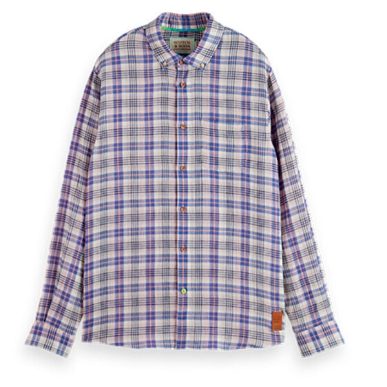 SCOTCH & SODA Bonded long sleeve shirt