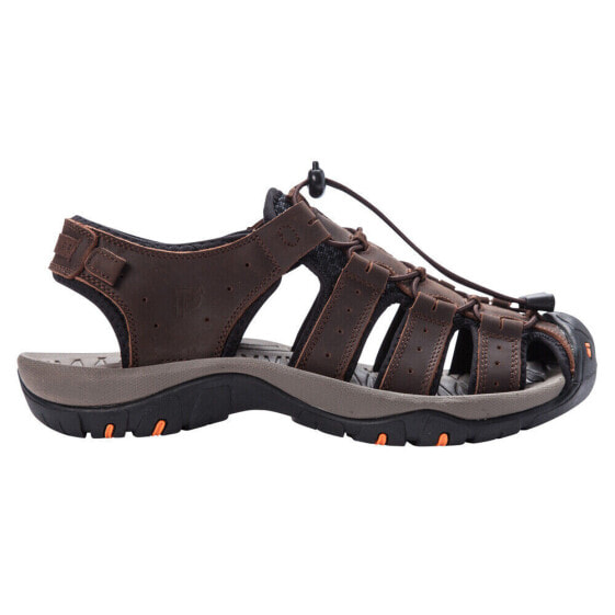 Propet Kona Fisherman Mens Brown Casual Sandals MSV002L-BRN