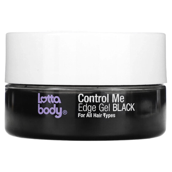 Control Me, Edge Gel, Black, With Coconut & Shea Oils, 2.25 oz (63.7 g)