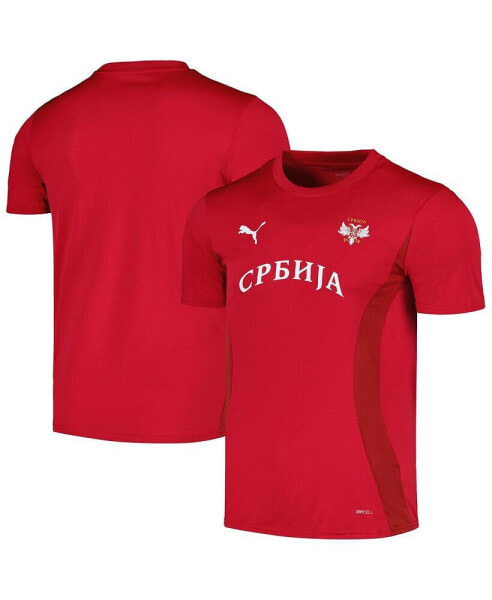 Men's Red Serbia National Team 2024 Pre-Match Jersey