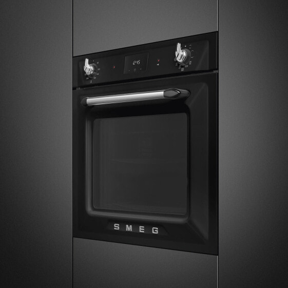 SOP6900TN Backofen mit Pyrolyse und Drehknebeln Victoria Design schwarz