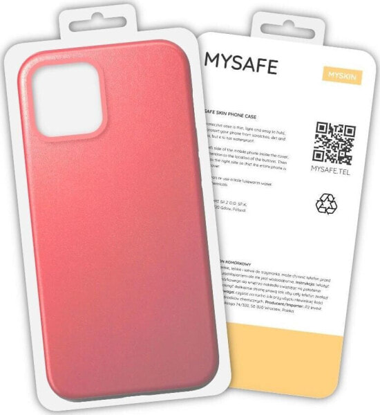 Mysafe MYSAFE ETUI SKIN IPHONE 13 PRO MAX KORALOWY PUDEŁKO