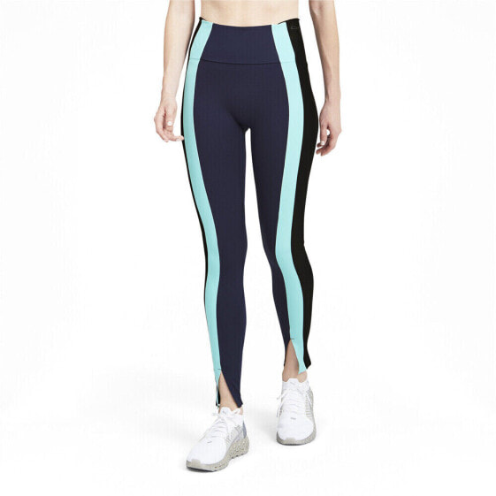 Puma Forever Luxe High Waist Leggings Womens Blue Athletic Casual 521148-06