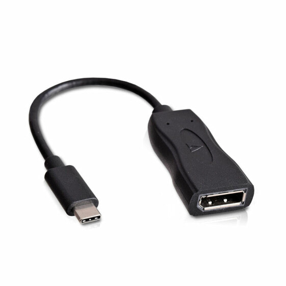 Адаптер USB C-DisplayPort V7 V7UCDP-BLK-1E Чёрный.