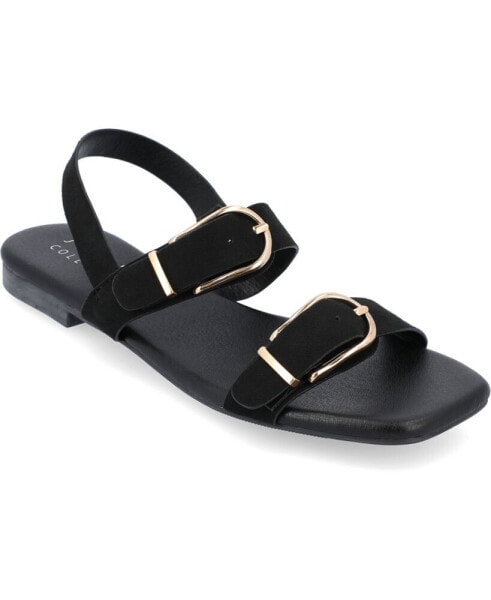 Women's Twylah Buckle Flat Sandals