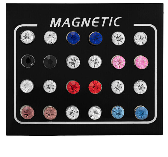 Серьги Troli Crystal Magnetic Earrings