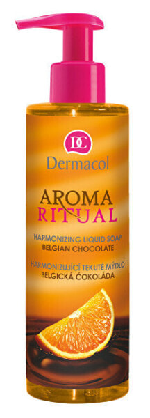 Жидкое мыло Dermacol Harmonizing Liquid Soap Belgian Chocolate With Orange Aroma Ritual