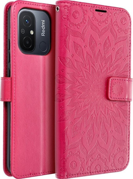 OEM Kabura MEZZO Book do XIAOMI Redmi 13C / POCO C65 mandala magenta