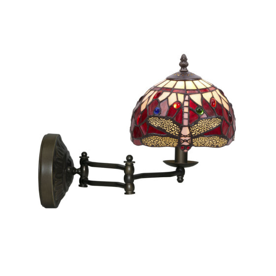 Настенный светильник Viro Belle Rouge Тёмно Бордовый Железо 60 W 25 x 32 x 28 cm