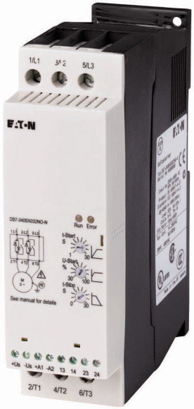 Eaton DS7-340SX016N0-N - Lamp starter - Black - Grey - IP20 - 1 pc(s) - -25 - 60 °C