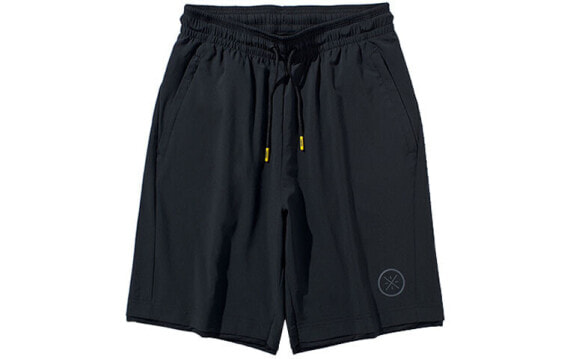 Короткие спортивные шорты Li-Ning из коллекции Вэйда, свободного кроя, черные