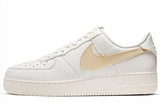 Nike Air Force 1 Low ’07 Big Swoosh 复古休闲 低帮 板鞋 男款 淡香草色 / Кроссовки Nike Air Force AT4143-101