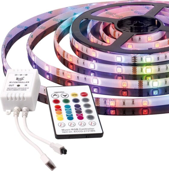 Taśma LED Activejet 3m 7W/m RGB multikolor (AJE-LED Music Stripe)