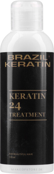 Regenerierende und glättende Haarbehandlung für geschädigtes Haar mit Keratin - Brazil Keratin Beauty 24h 150 ml