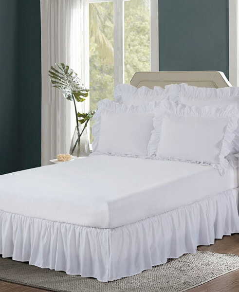 Постельное белье Bed Maker's Магическая Юбка со складками для кровати размера Queen