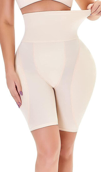 YINGKE Women's Bodice Pants Padded Butt Push Up Butt Lifter Control Shapewear Figure Shaping