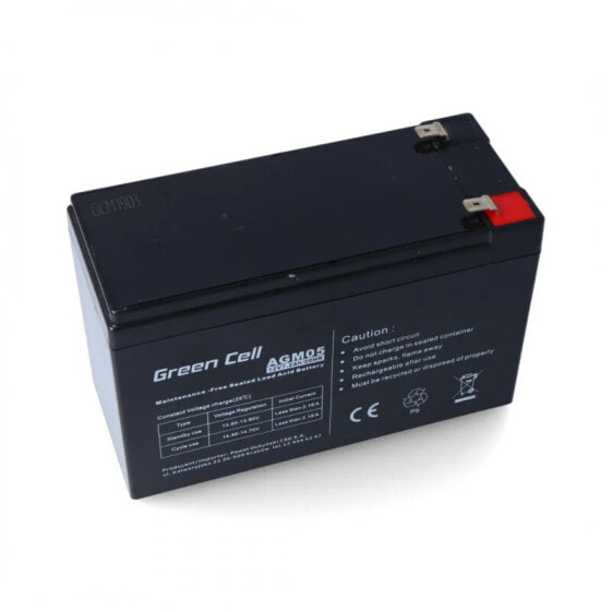 AGM battery 12V 7,2Ah Green Cell