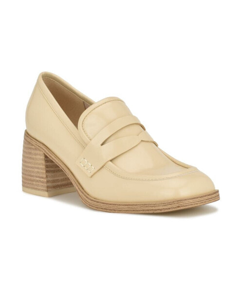 Women's Avalia Square Toe Block Heel Loafers