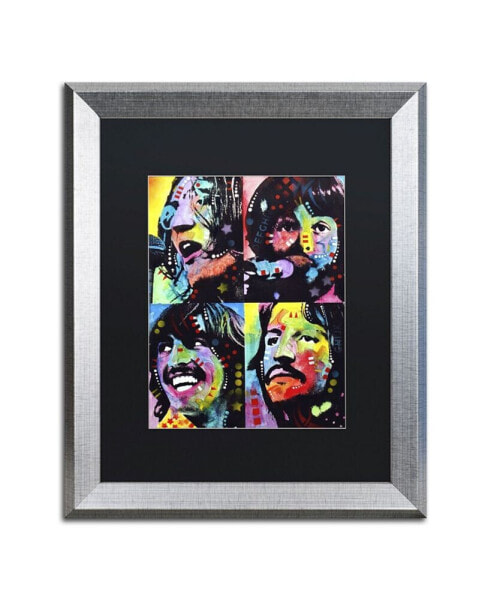 Dean Russo 'Beatles' Matted Framed Art - 20" x 16" x 0.5"