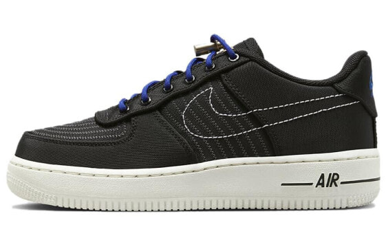 Кроссовки Nike Air Force 1 Low LV8 3 GS черно-белые