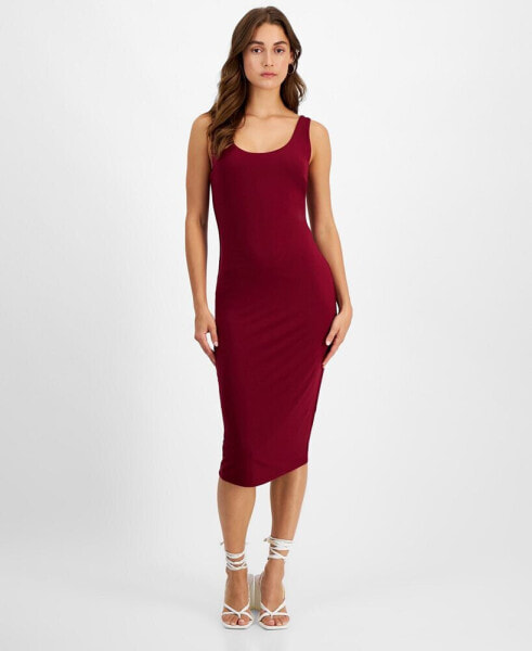 Women's Sleeveless Midi Bodycon Dress, Created for Macy's