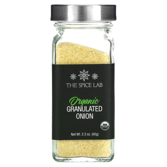 The Spice Lab, Органический гранулированный лук, 65 г (2,3 унции)