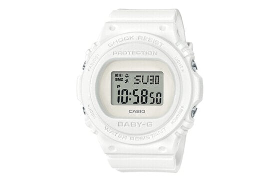 Часы и аксессуары CASIO G-SHOCK BGD-570-7 белые для женщин