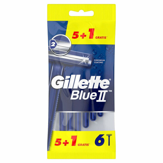 Станок для бритья Gillette Blue II 6 штук