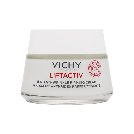 Vichy Liftactiv H.A. Anti-Wrinkle Firming Cream Fragrance-Free 50 ml tagescreme Feine Linien & Falten für Frauen