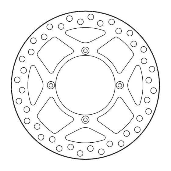 MOTO-MASTER Vintage Kawasaki 110817 front brake disc