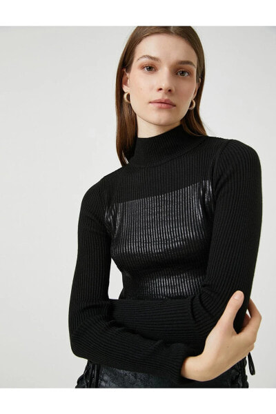 Свитер Koton Ribbed Neck